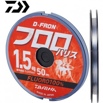 Леска DAIWA D-FRON fluoro harisu 0,37 мм 5,0 40м Леска DAIWA D-FRON fluoro harisu 0,37 мм 5,0 40м