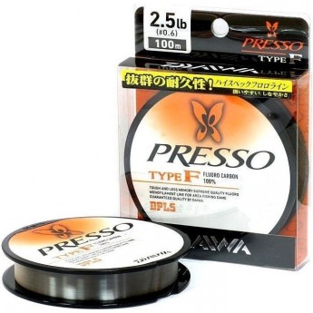Леска DAIWA FC Presso type-f 0.165мм 4 lb 100м Леска DAIWA FC Presso type-f 0.165мм 4 lb 100м