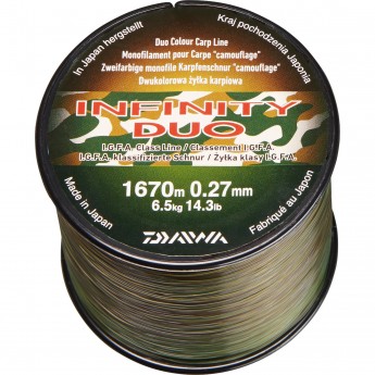 Леска DAIWA IF Duo Camo 1060м 0,33мм Леска DAIWA IF Duo Camo 1060м 0,33мм