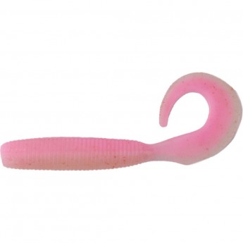 Приманка DAIWA Bait junkie 4" grub pink glow UV Приманка DAIWA Bait junkie 4" grub pink glow UV