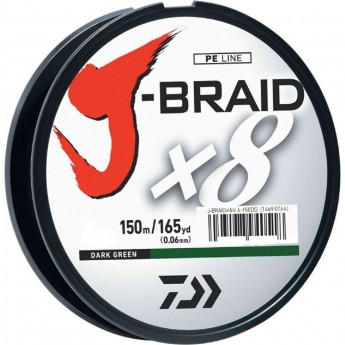 Шнур DAIWA J-Braid X8 0,13мм 150м multicolor Шнур DAIWA J-Braid X8 0,13мм 150м multicolor