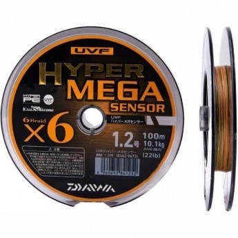 Шнур DAIWA UVF Hyper mega sensor 100м 1,2 Шнур DAIWA UVF Hyper mega sensor 100м 1,2