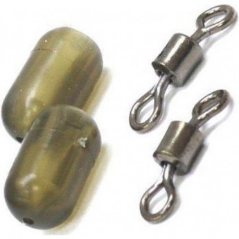 Вертлюжок DAIWA N'ZON Swivel and Stop Bead L Вертлюжок DAIWA N'ZON Swivel and Stop Bead L