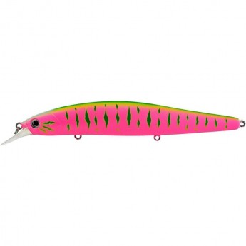 Воблер DAIWA Steez Minnow 125SP SR pink mat tiger Воблер DAIWA Steez Minnow 125SP SR pink mat tiger